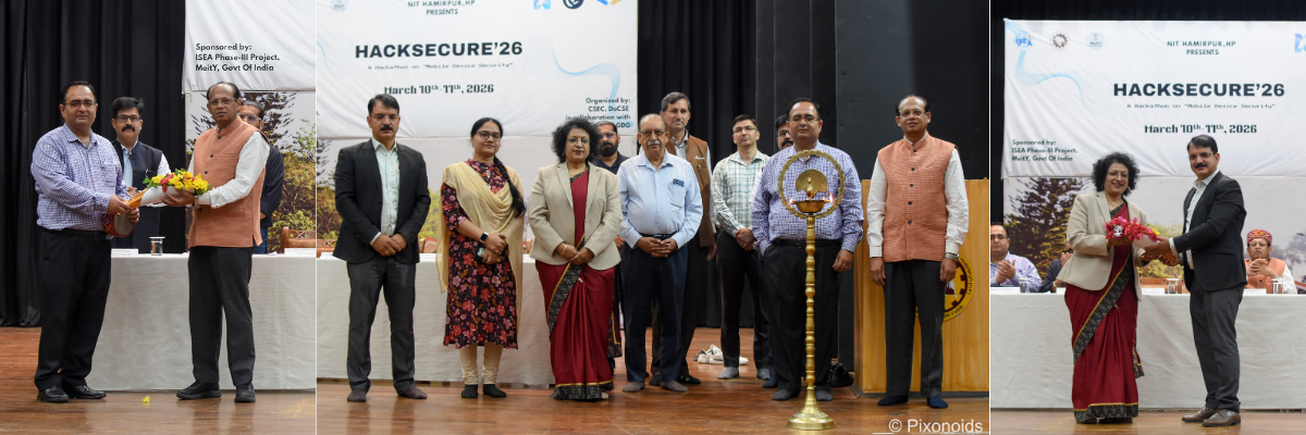 HACKSECURE'26 Hackathon-2,  DoCSE, 10-11 March 2026 Sponsored by ISEA Phase III Project, Meity, Govt. of India