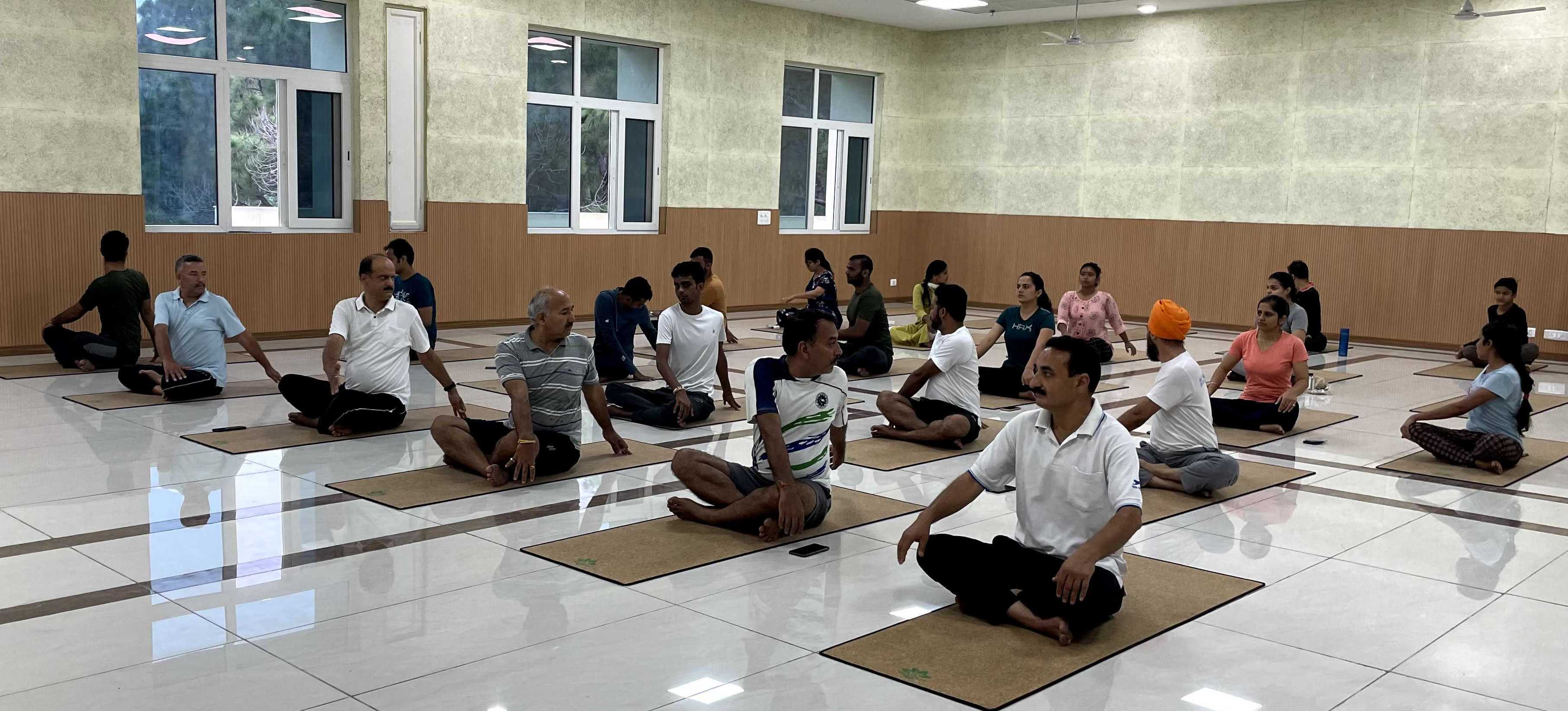 Yoga Classes Inauguration