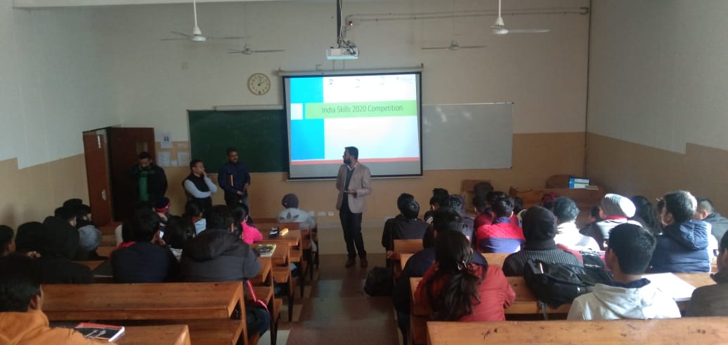 Skill India Program Image Lecture on India Skills Competition